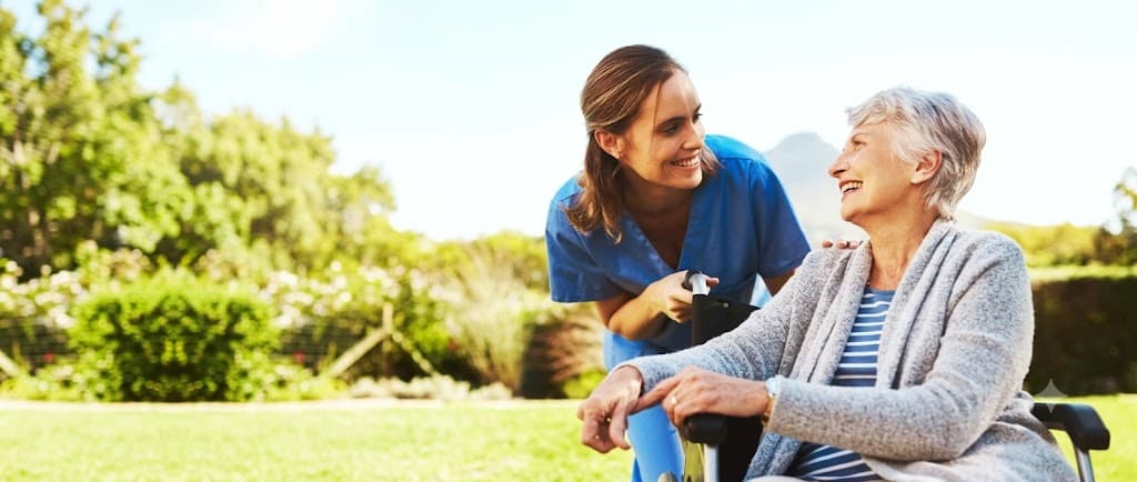 Serene living room setup reflecting our home care mission environment